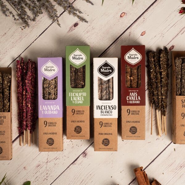 Sahumerios línea hierbas / sagrada madre