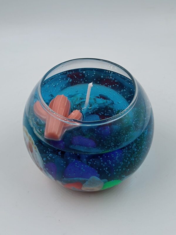 Velas pecera en gel 8cm - Imagen 3