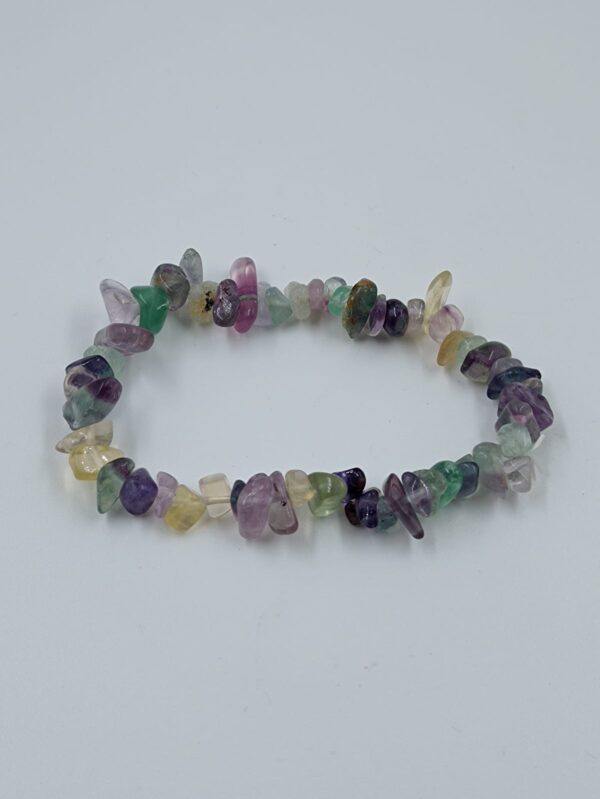 Pulsera escalla Fluorita