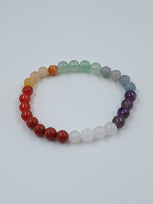 Pulsera 7 chakras 6mm