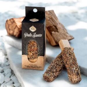 Palo Santo con hierbas aromaticas
