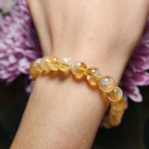 Pulsera Citrino 8mm