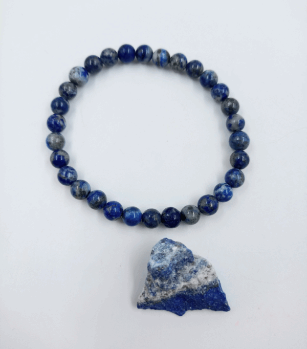 Pulsera lapislázuli 6mm