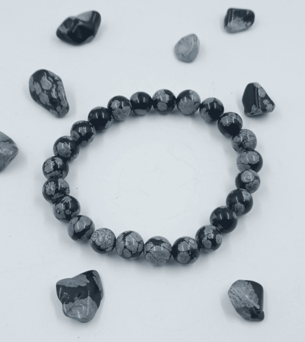 Pulsera Obsidiana Nevada 8mm