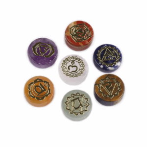 Juego de Piedras naturales 7 Chakras