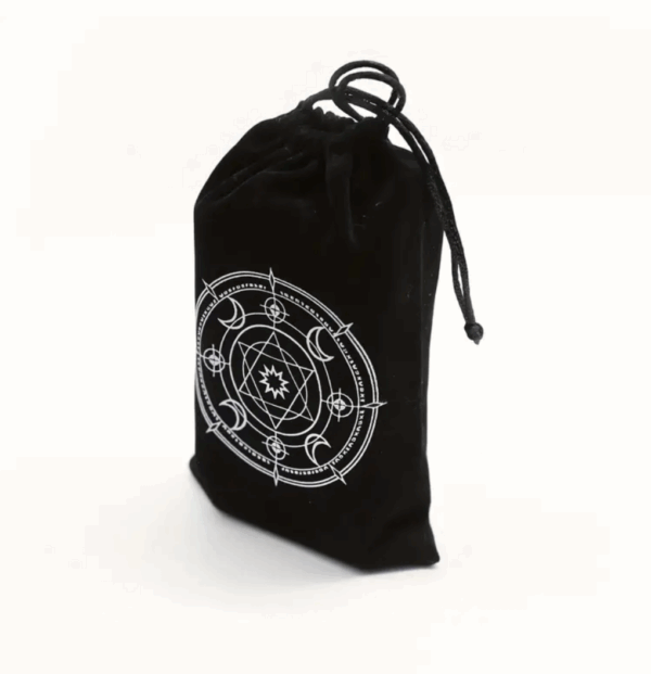 Bolsa de terciopelo para cartas de Tarot