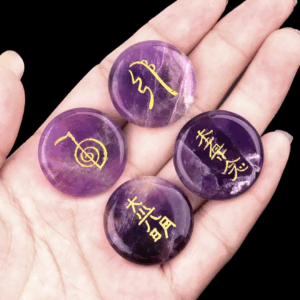 4 piedras símbolos de Reiki