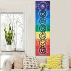 Tapiz 7 Chakras 150cm x 36cm