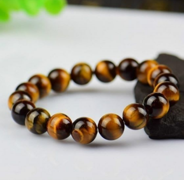 Pulsera Ojo de tigre 10mm