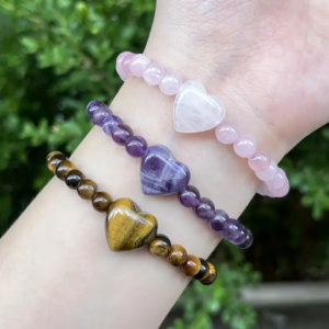 Pulsera elástica Corazón Sagrado