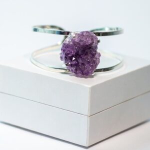 Brazalete Drusa de Amatista