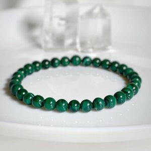 Pulsera Malaquita 6mm