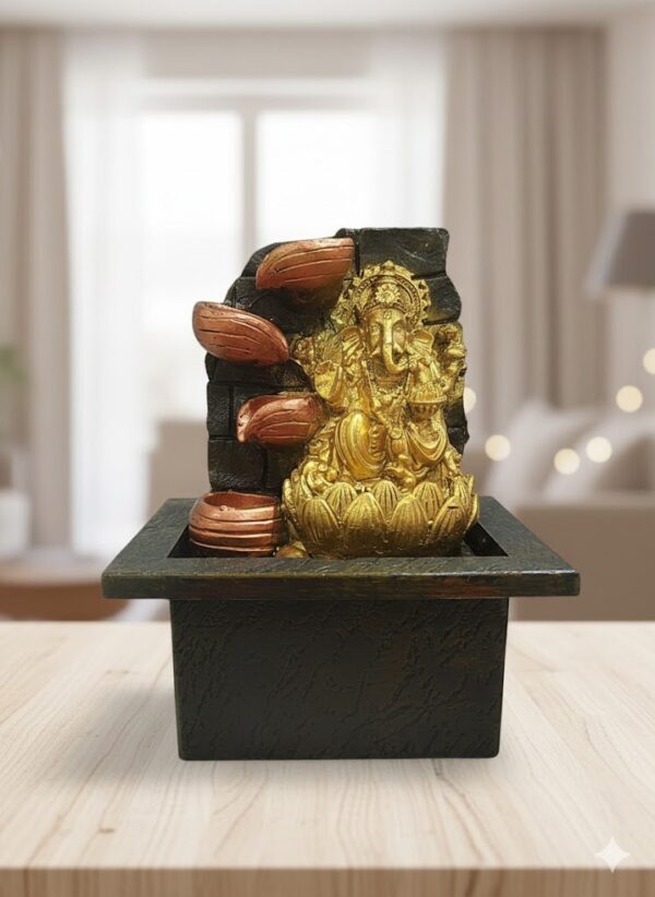 Fuente de agua Ganesha