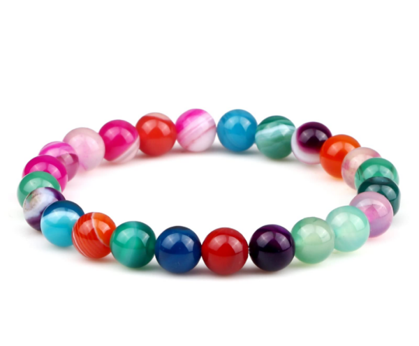 Pulsera Ágata 8mm