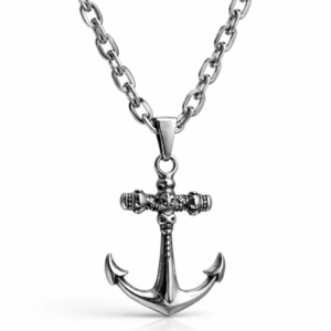 Collar Ancla robusto de acero quirúrgico