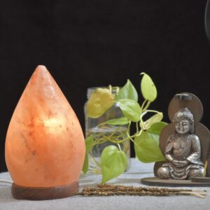 Lámpara de Sal en forma de gota