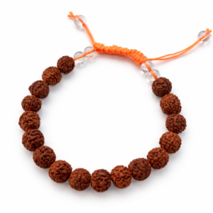 Pulsera ajustable semillas de Rudrashka