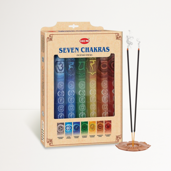 Pack inciensos 7 Chakras Hem