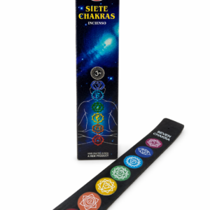 incienso 7 chakras Hem + porta incienso