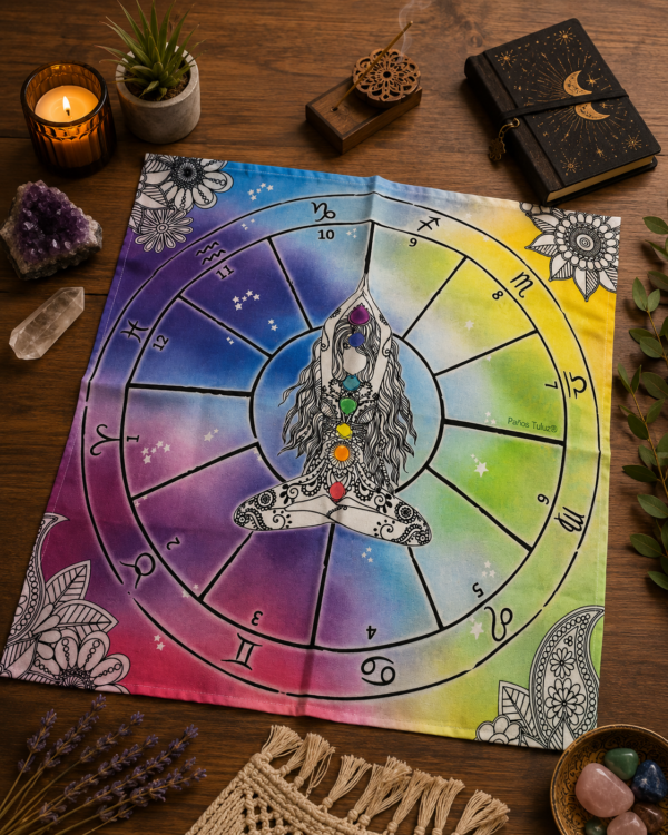 Paño Astrológico Chakras